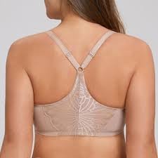 Biustonosz Damski MELENECA Plus Size z Fiszbiny - Zapięcie Z Przodu