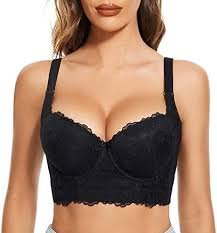 Koronkowy Biustonosz Push-Up Plus Size FallSweet